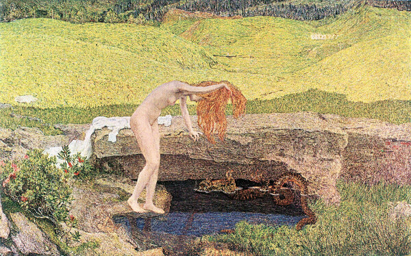 A vanity by Segantini